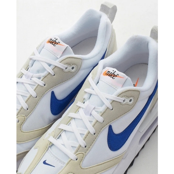 Nike Air Max Dawn Size 11.5 White Light Bone Blue Black DJ 3624 100 Mens - Picture 3 of 15